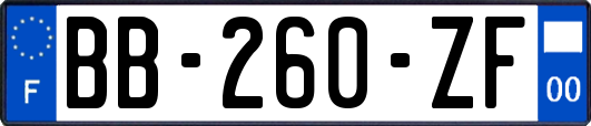BB-260-ZF