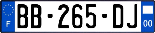 BB-265-DJ