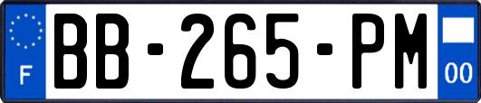 BB-265-PM