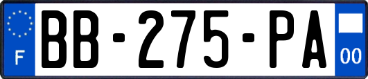 BB-275-PA