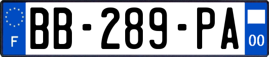 BB-289-PA