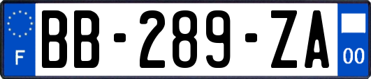 BB-289-ZA