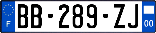 BB-289-ZJ