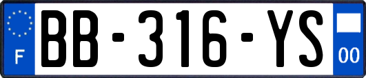 BB-316-YS