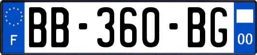 BB-360-BG