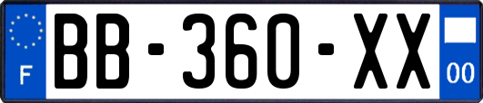 BB-360-XX