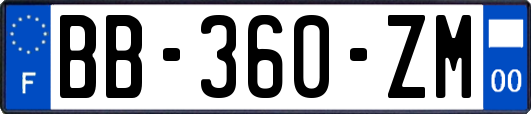 BB-360-ZM