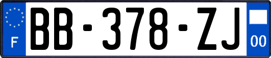 BB-378-ZJ