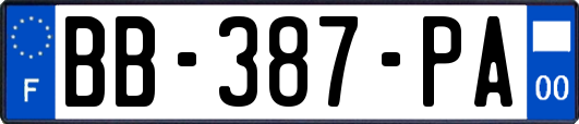 BB-387-PA