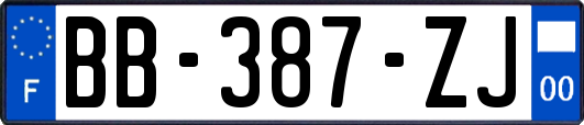 BB-387-ZJ