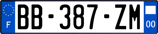 BB-387-ZM