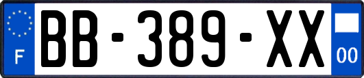 BB-389-XX