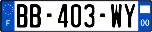 BB-403-WY