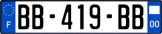 BB-419-BB