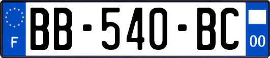 BB-540-BC