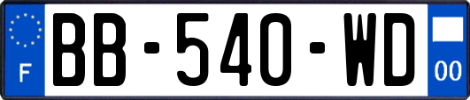 BB-540-WD