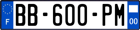 BB-600-PM