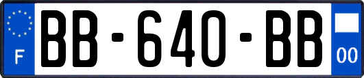 BB-640-BB