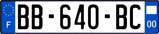 BB-640-BC