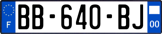 BB-640-BJ