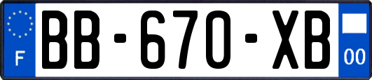 BB-670-XB