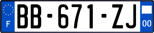 BB-671-ZJ