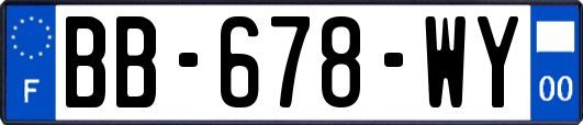 BB-678-WY