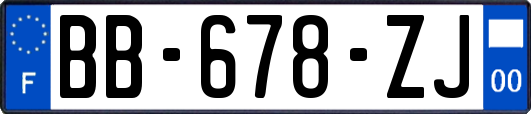BB-678-ZJ