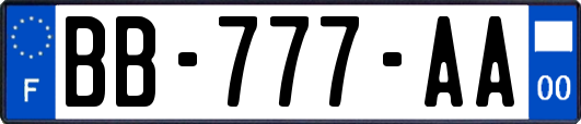 BB-777-AA