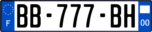 BB-777-BH