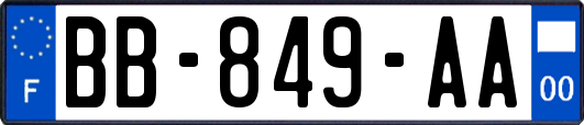 BB-849-AA