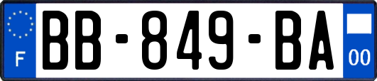 BB-849-BA