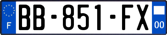 BB-851-FX