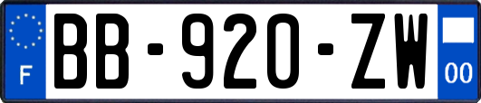 BB-920-ZW