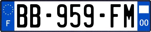 BB-959-FM