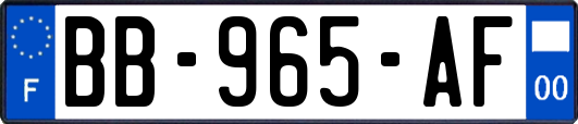 BB-965-AF