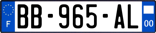 BB-965-AL
