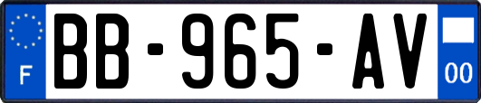 BB-965-AV