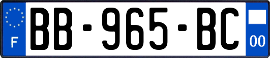 BB-965-BC