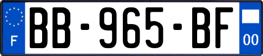 BB-965-BF