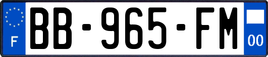 BB-965-FM