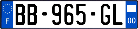 BB-965-GL