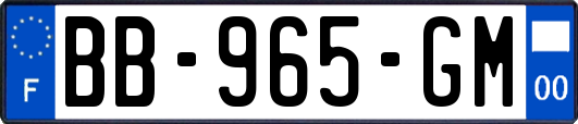 BB-965-GM