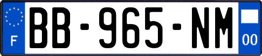 BB-965-NM