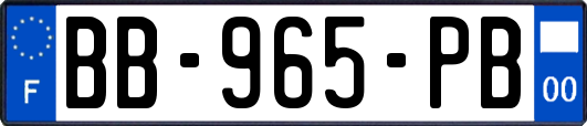 BB-965-PB