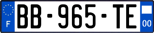 BB-965-TE