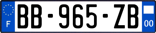 BB-965-ZB