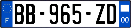 BB-965-ZD