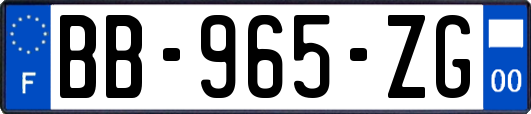 BB-965-ZG