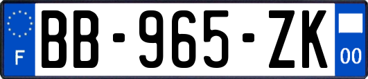 BB-965-ZK